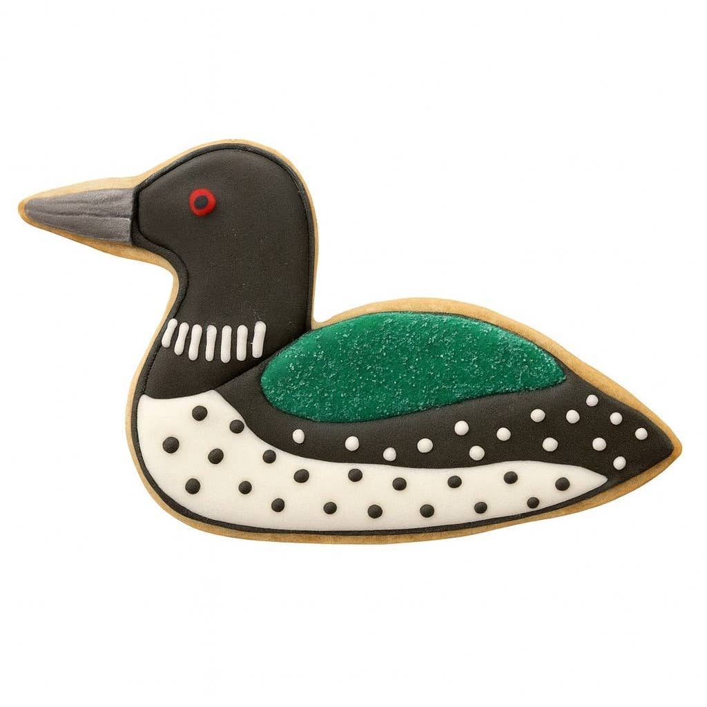 Loon Bird 4 inch Cookie Cutter || Minnesota Made Gifts