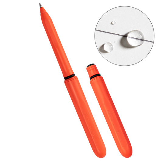 Rite in the Rain All-Weather Pocket Pen, Orange, 2 Pack