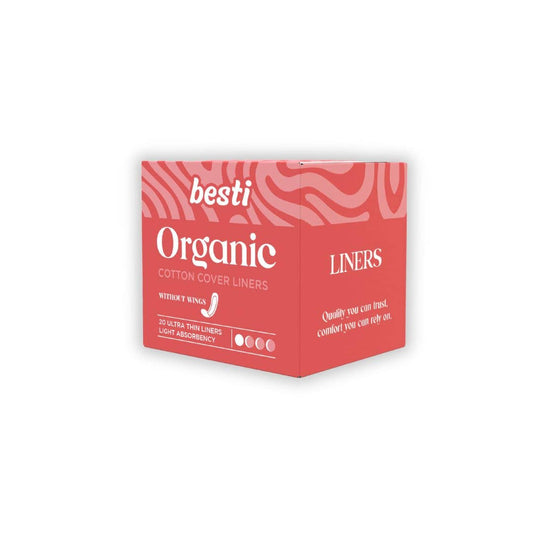100% Organic Cotton Liners (20 Count)