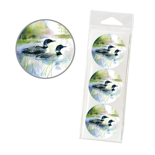 Envelope Seals || Loons on Lake