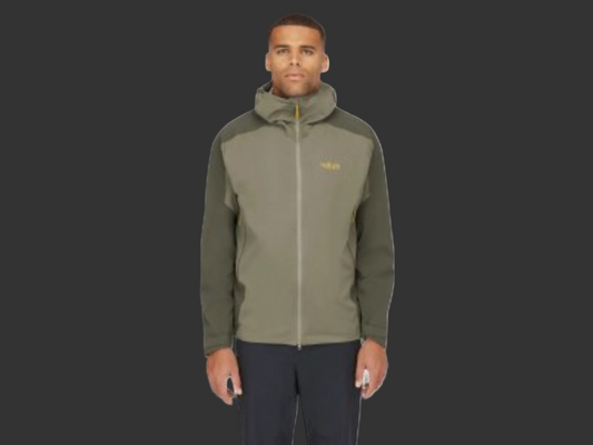 RAB M Kinetic Alpine 2.0 Jacket Army/Light Khaki