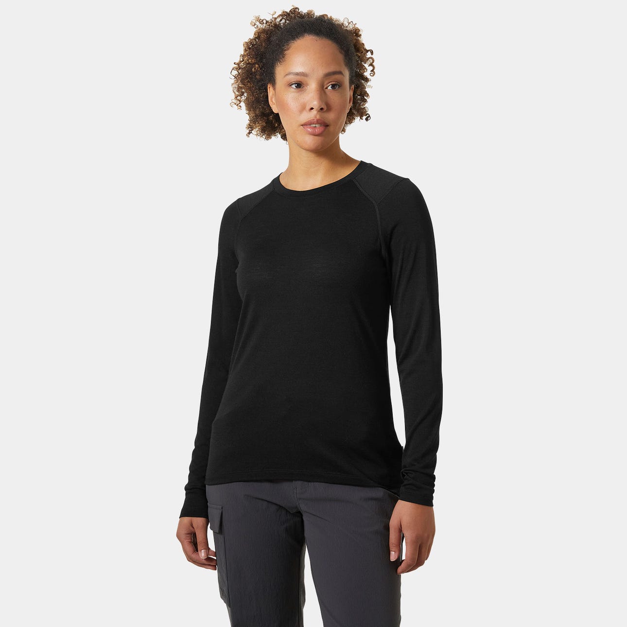 Womens Durawool Crew Long Sleeve