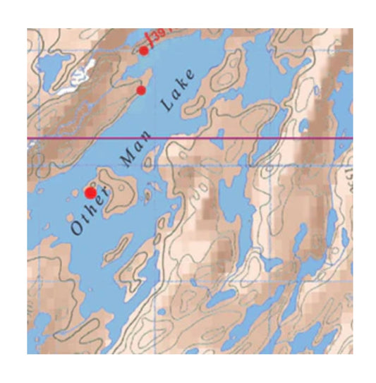 Map 26 - This Man and Cache Lakes