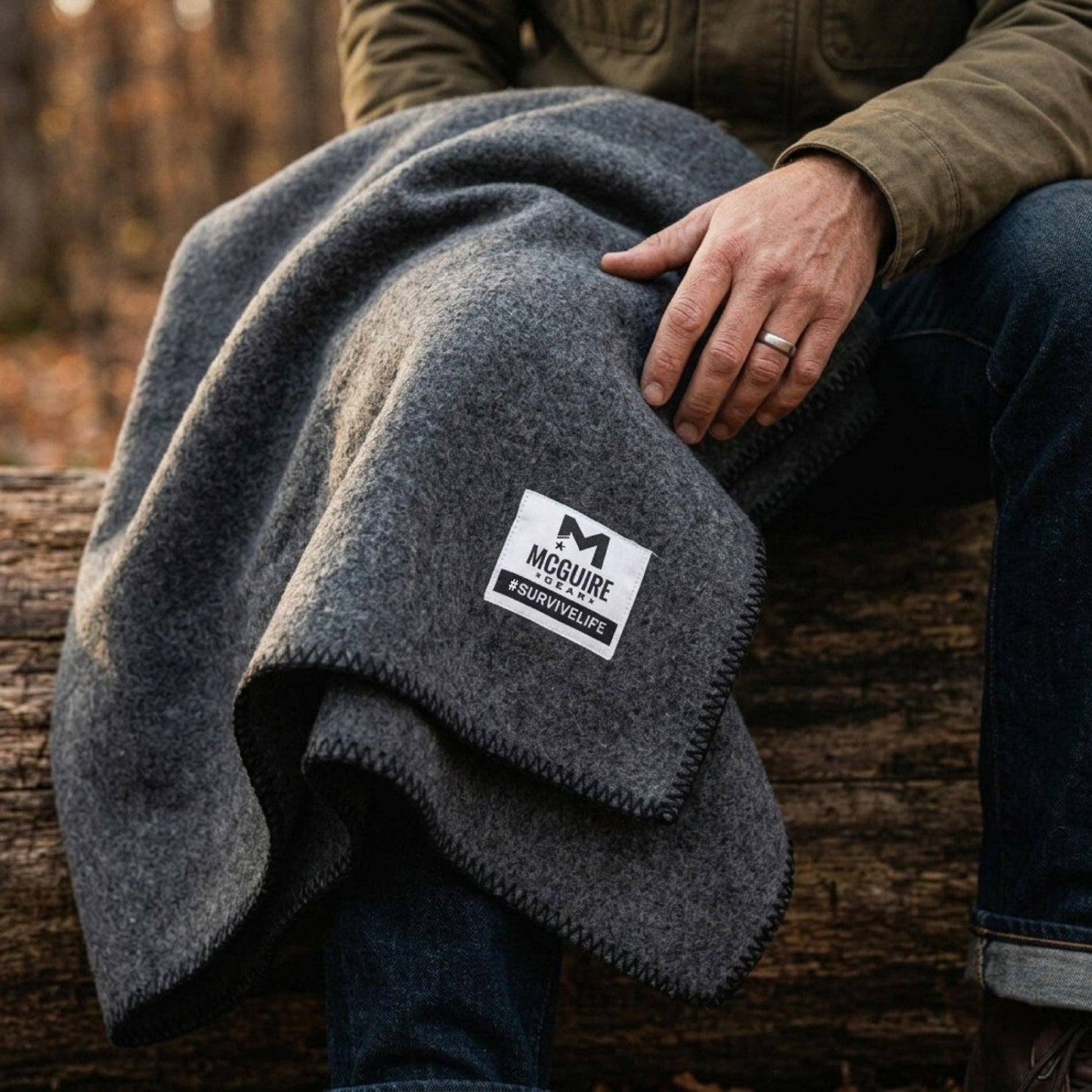 Camping Wool Blanket