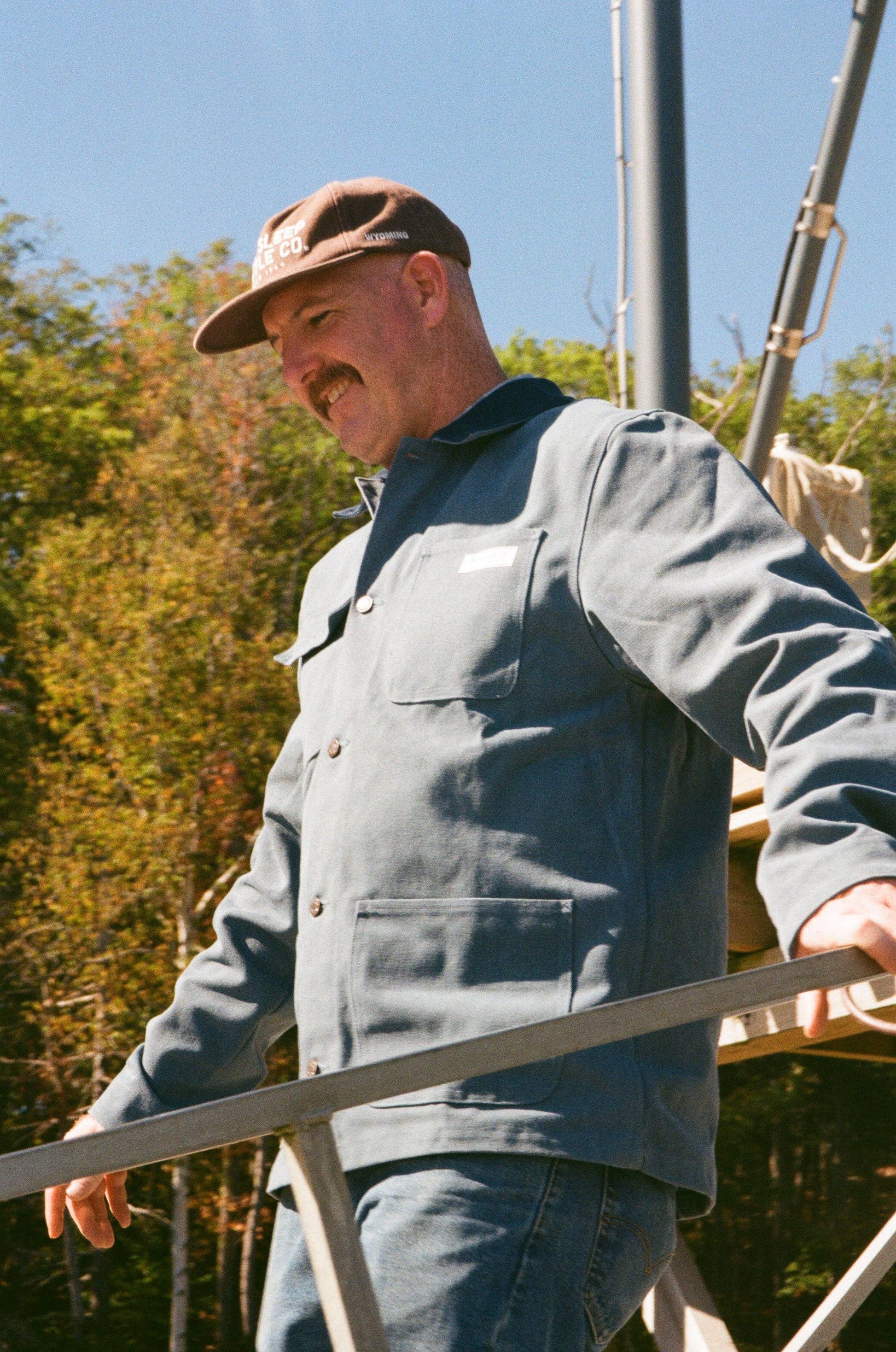 DENIM WORK CHORE JACKET || Minnesota Made Gifts