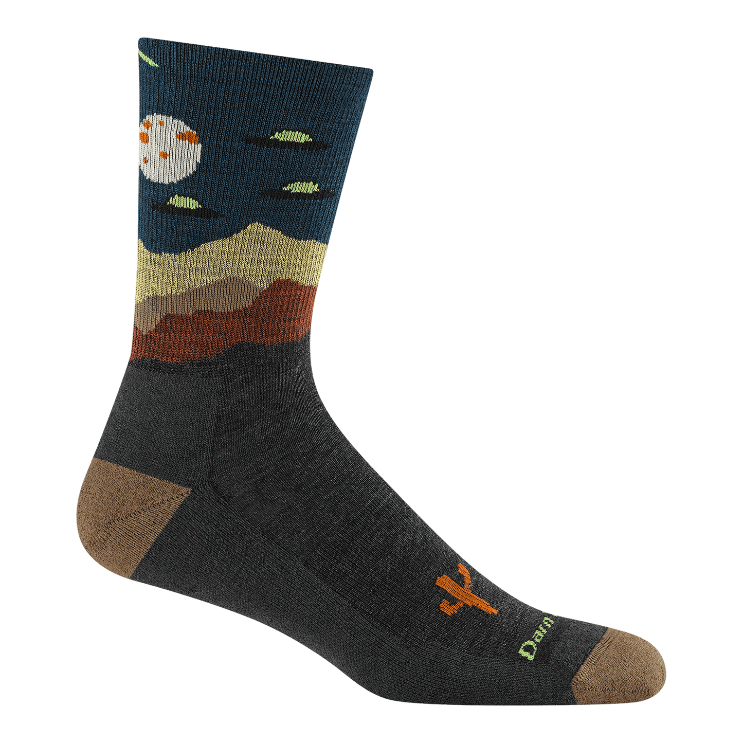 Men's Spaced Out Micro Crew Lightweight Hiking Socks 5051