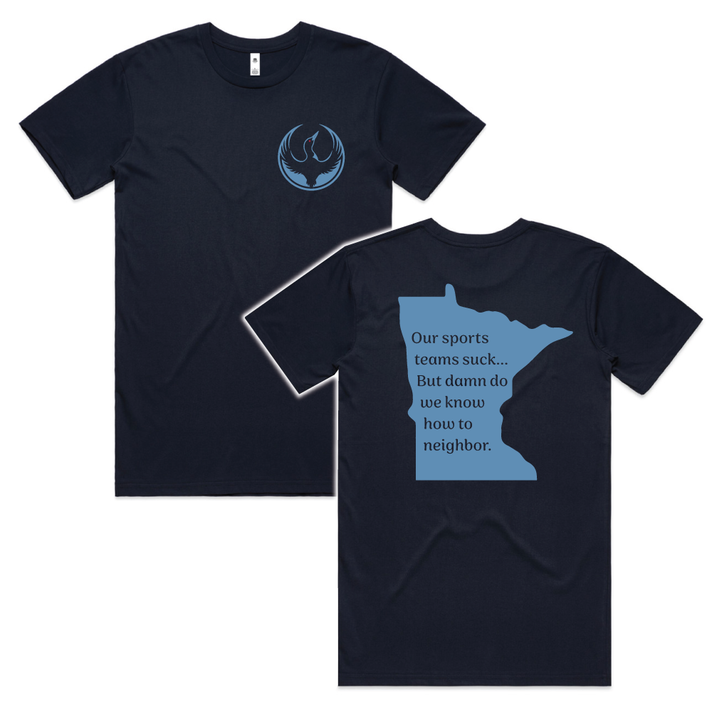 Minnesota Rebel Loon T-Shirt || Minnesota Made Gifts