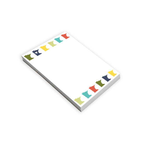 Memo Pad - MN Pattern || Minnesota Blank Notepad || Minnesota Made Gifts