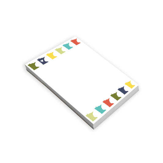 Memo Pad - MN Pattern || Minnesota Blank Notepad || Minnesota Made Gifts