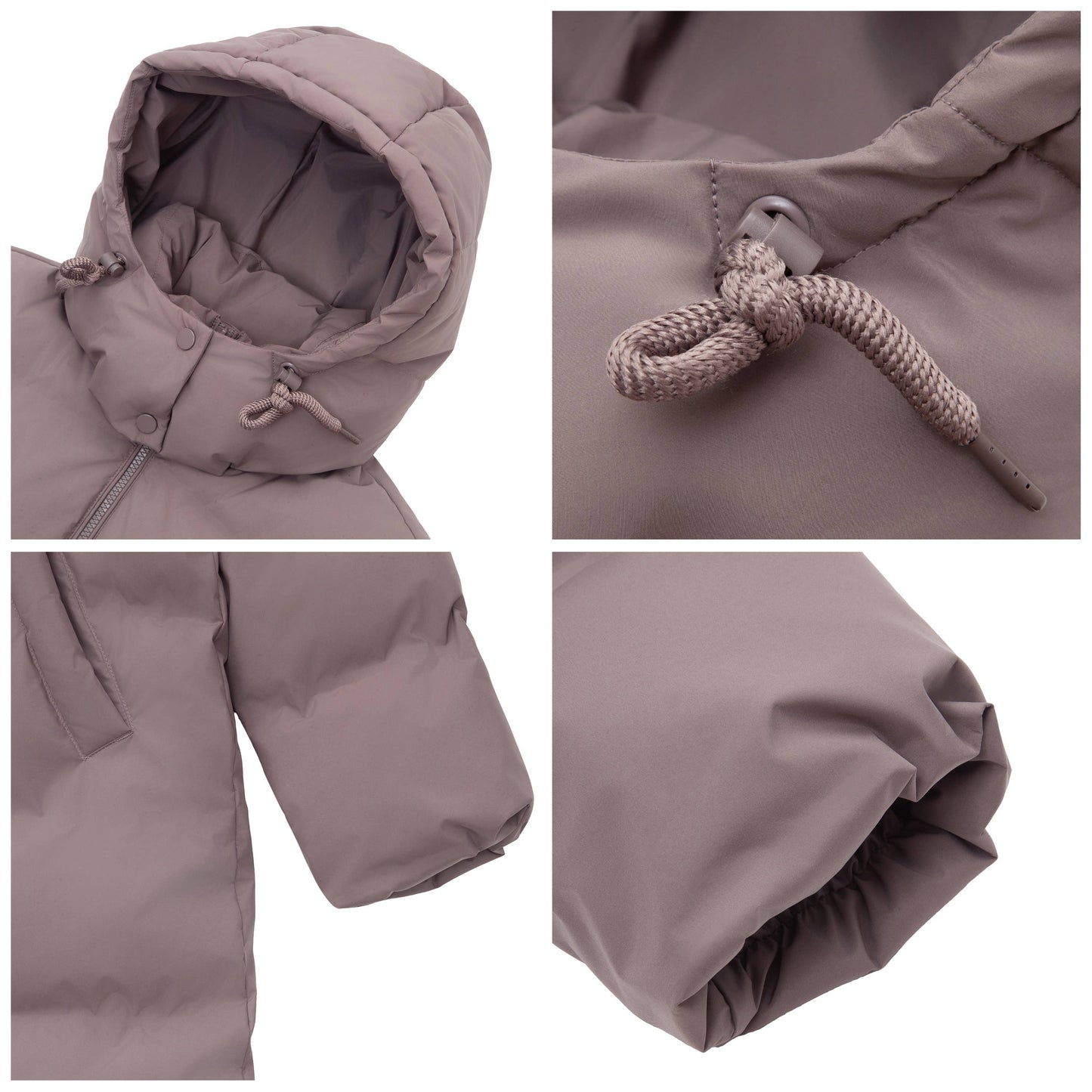 Women's Long Seamless Puffer Coat Below Knee Jacket