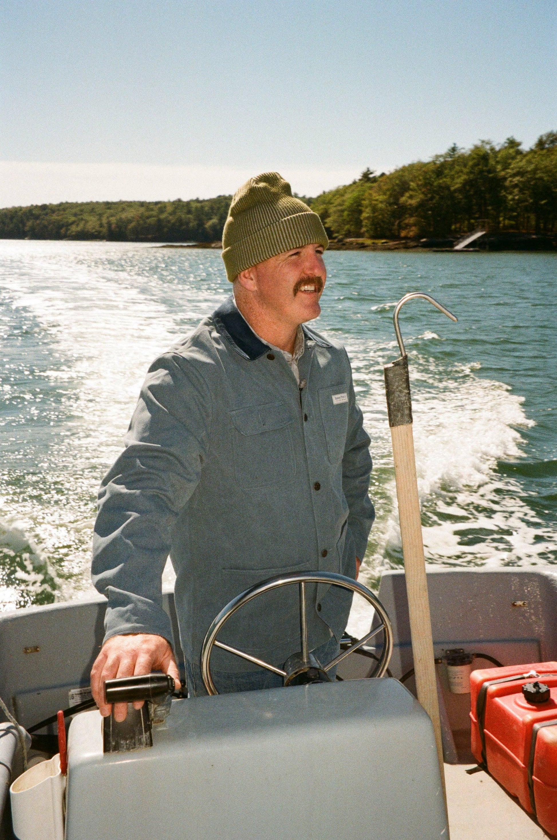 DENIM WORK CHORE JACKET || Minnesota Made Gifts