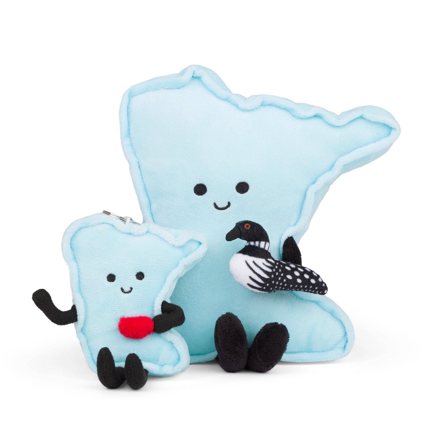 Minnesota State Plush (8") – Tiny Loon in Hands