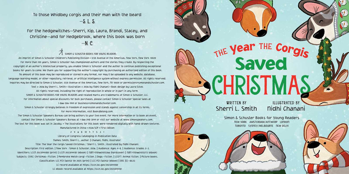 Year the Corgis Saved Christmas by Sherri L. Smith