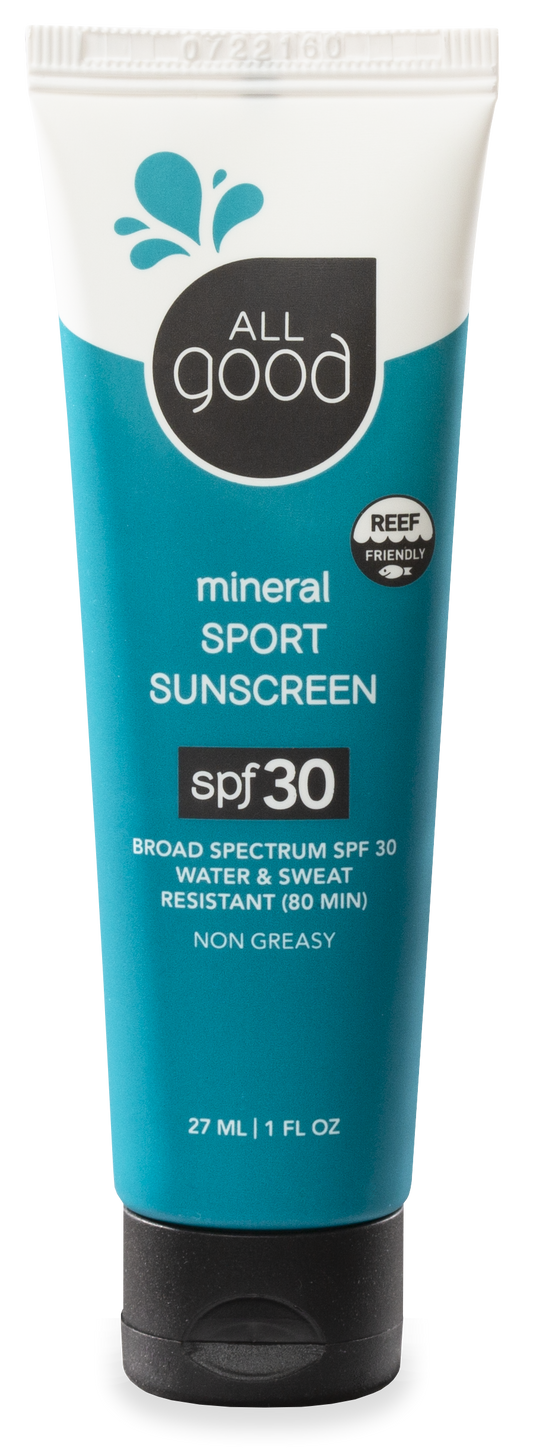 Sport Mineral Sunscreen Lotion w/ Organic Ingredients - 1oz