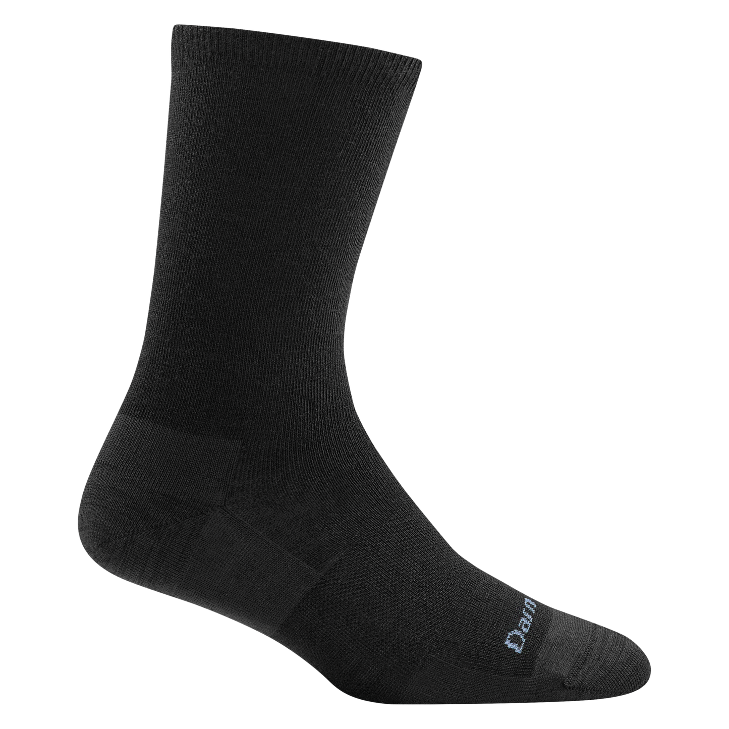 Women's Solid Basic Crew Lightweight Lifestyle Socks 6012