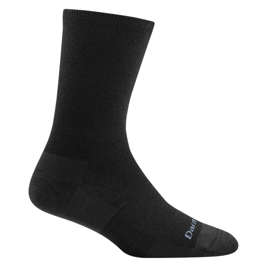 Women's Solid Basic Crew Lightweight Lifestyle Socks 6012