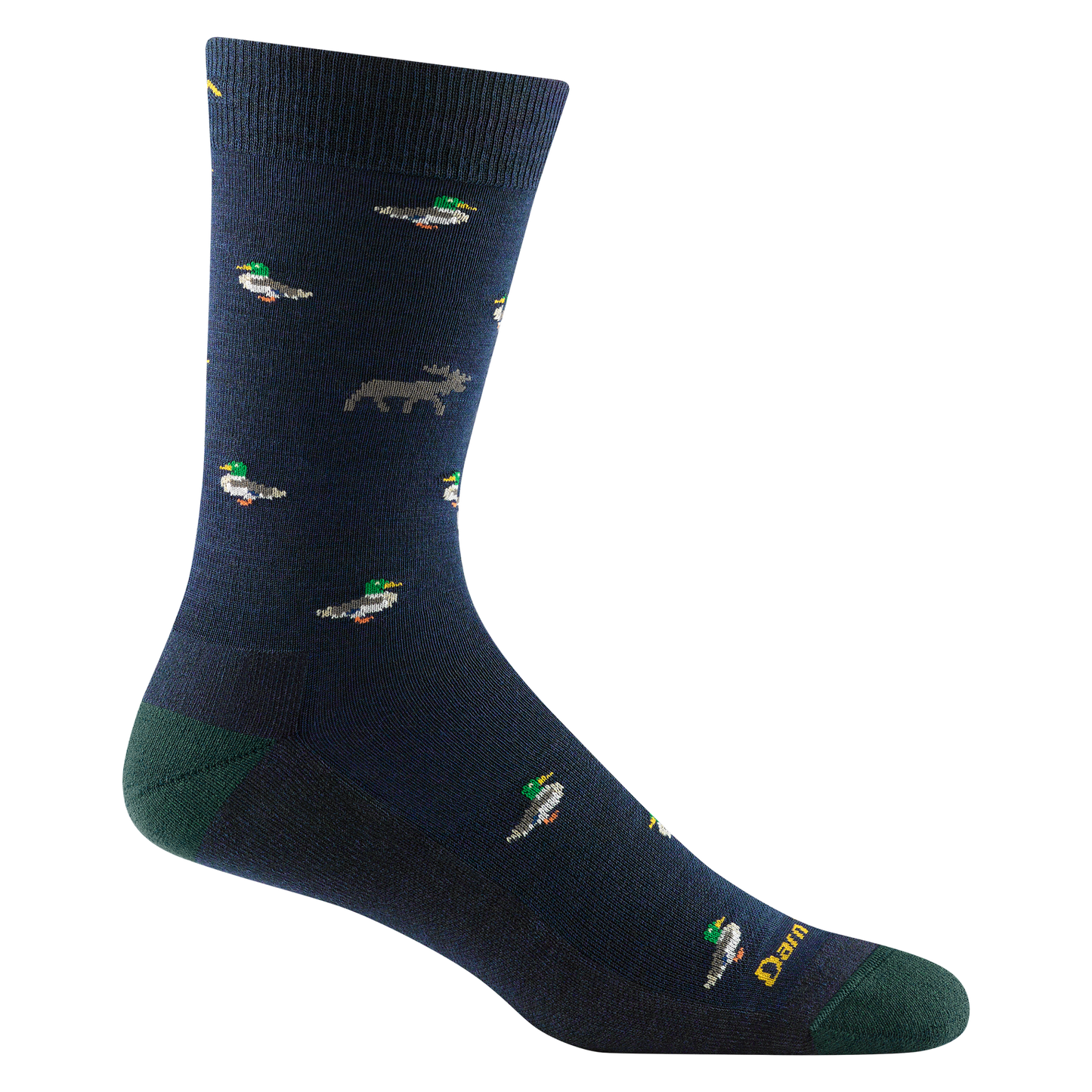Men's Duck Duck Moose Crew Lightweight Lifestyle Socks 6094 || Minnesota Made Gifts