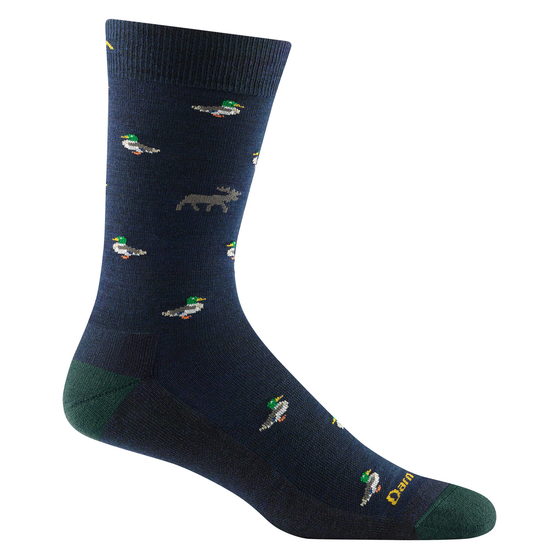 Men's Duck Duck Moose Crew Lightweight Lifestyle Socks 6094 || Minnesota Made Gifts