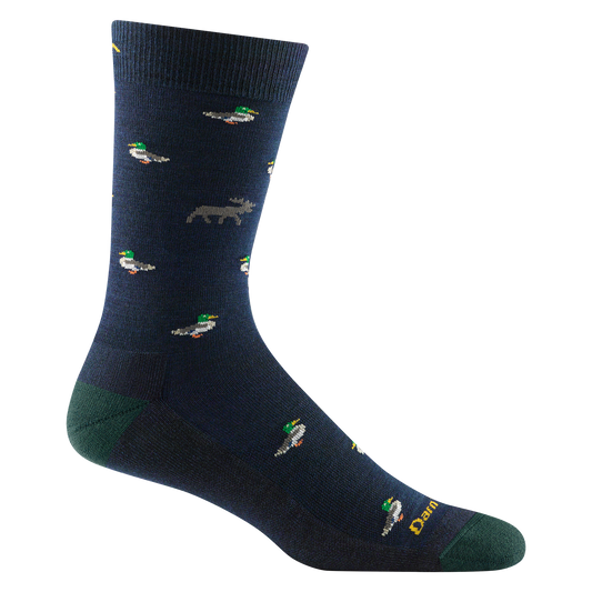 Men's Duck Duck Moose Crew Lightweight Lifestyle Socks 6094 || Minnesota Made Gifts