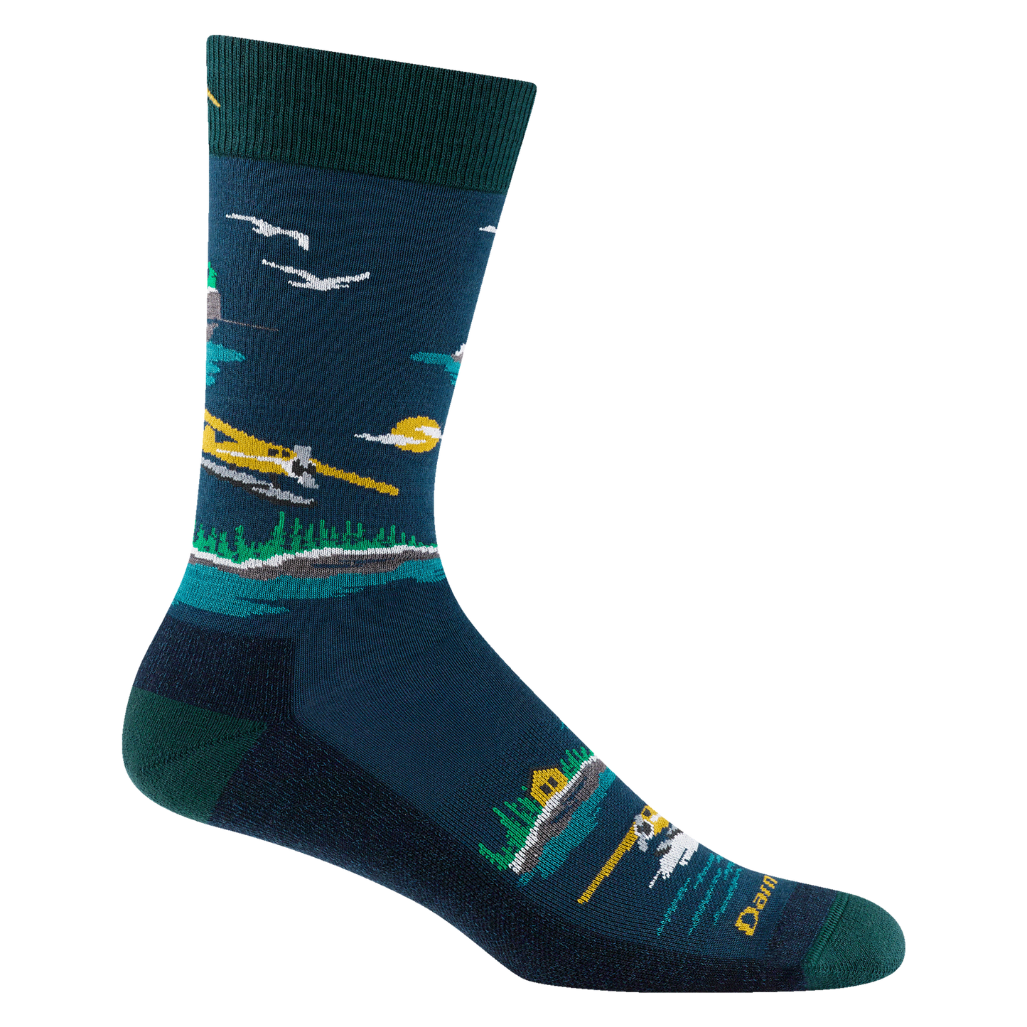 Men's Float Boat Crew Lightweight Lifestyle Socks 6120