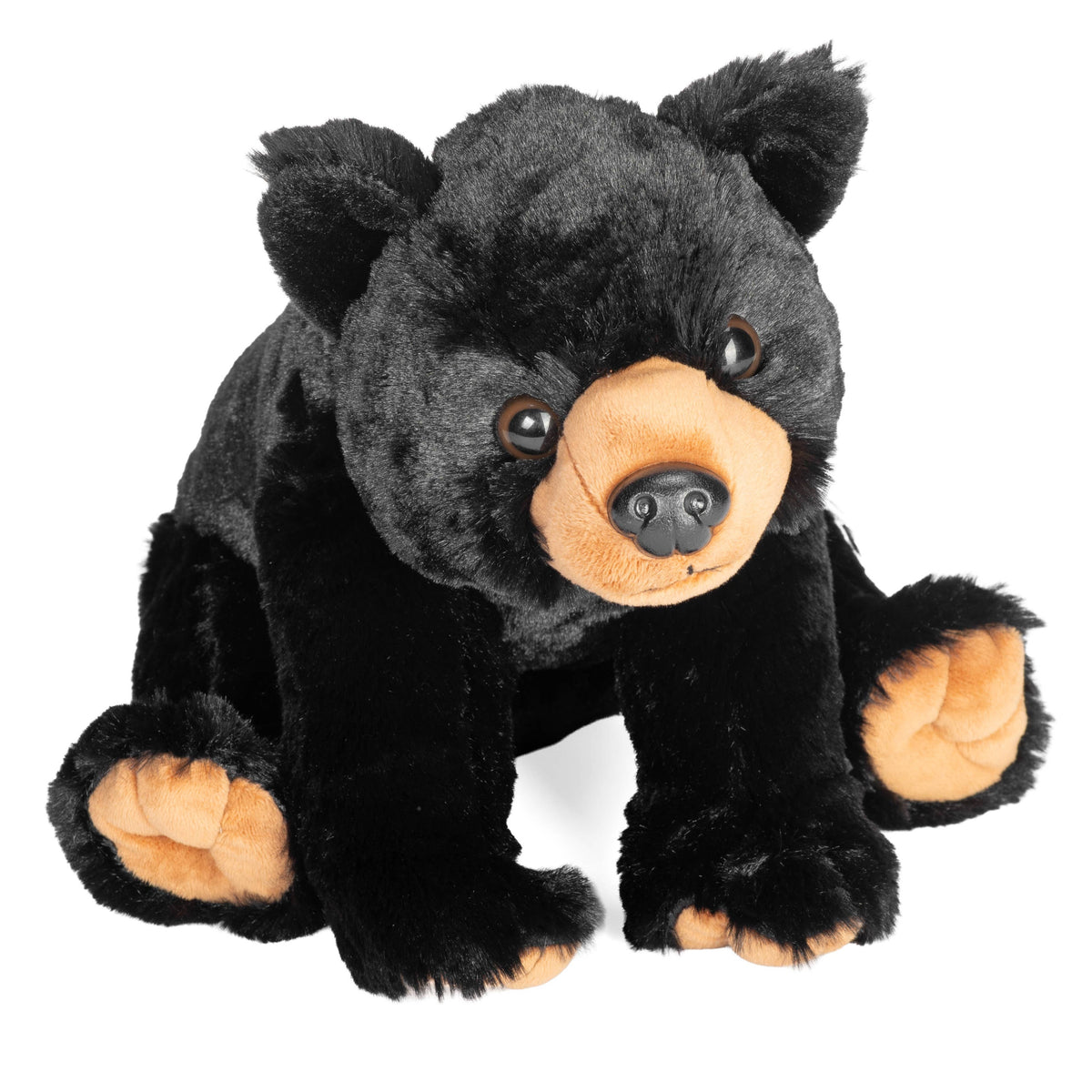 CK Black Bear Stuffed Animal 12"