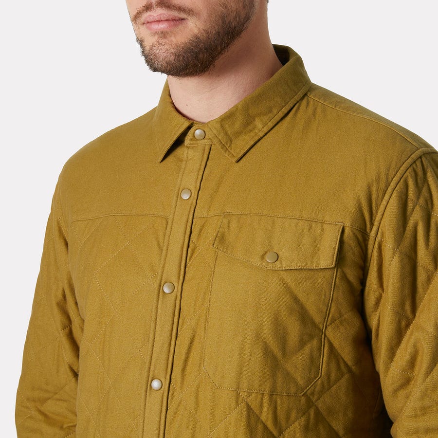 Helly Hanson || Isfjord Insulated Shacket || Lynx