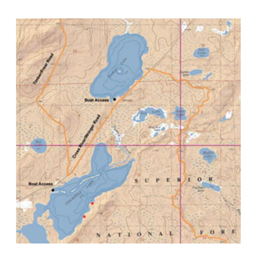 Map 204- Dumbell Lake