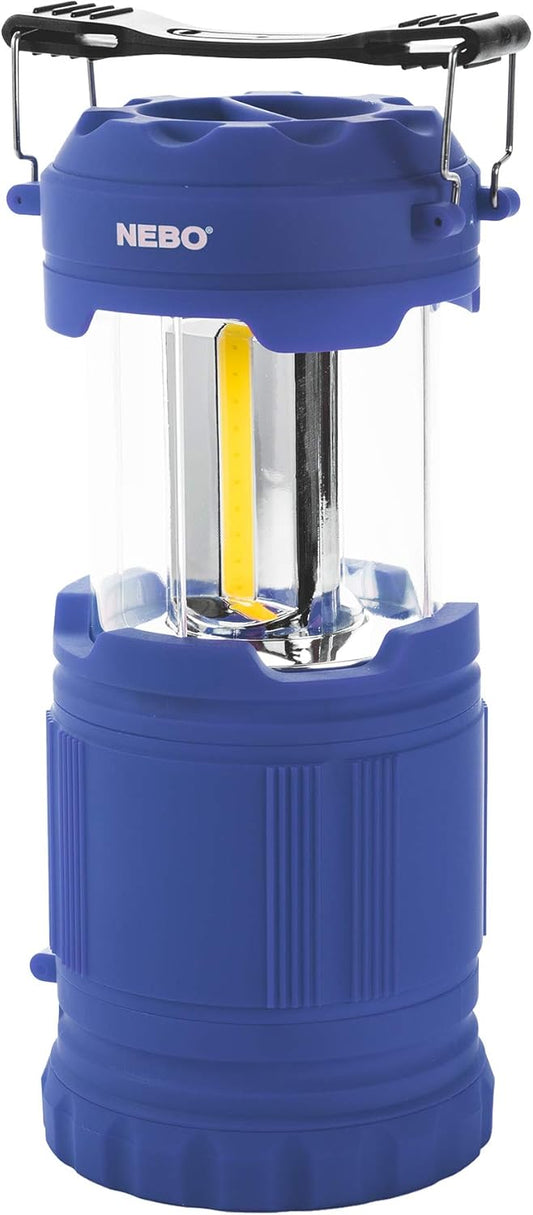 NEBO Poppy Pop-Up Lantern Blue