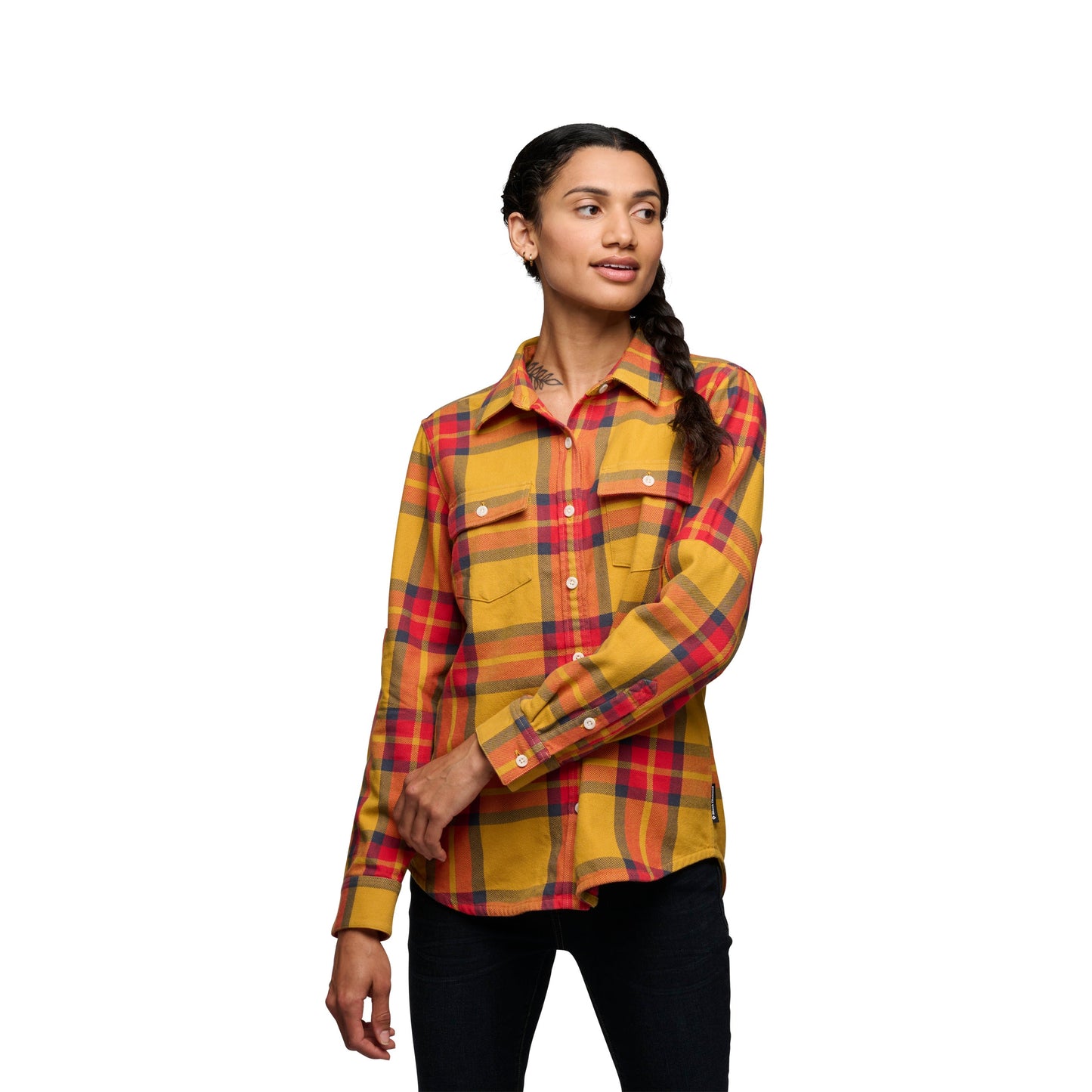 Women's Project Twill Long Sleeve Shirt || Minnesota Made Gifts