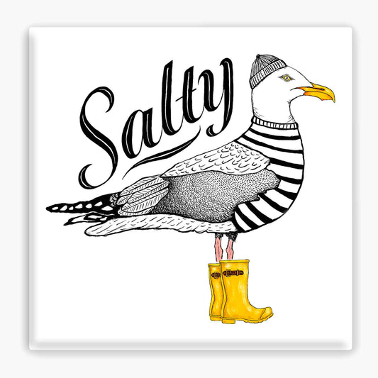 Salty Sea Gull - Magnet