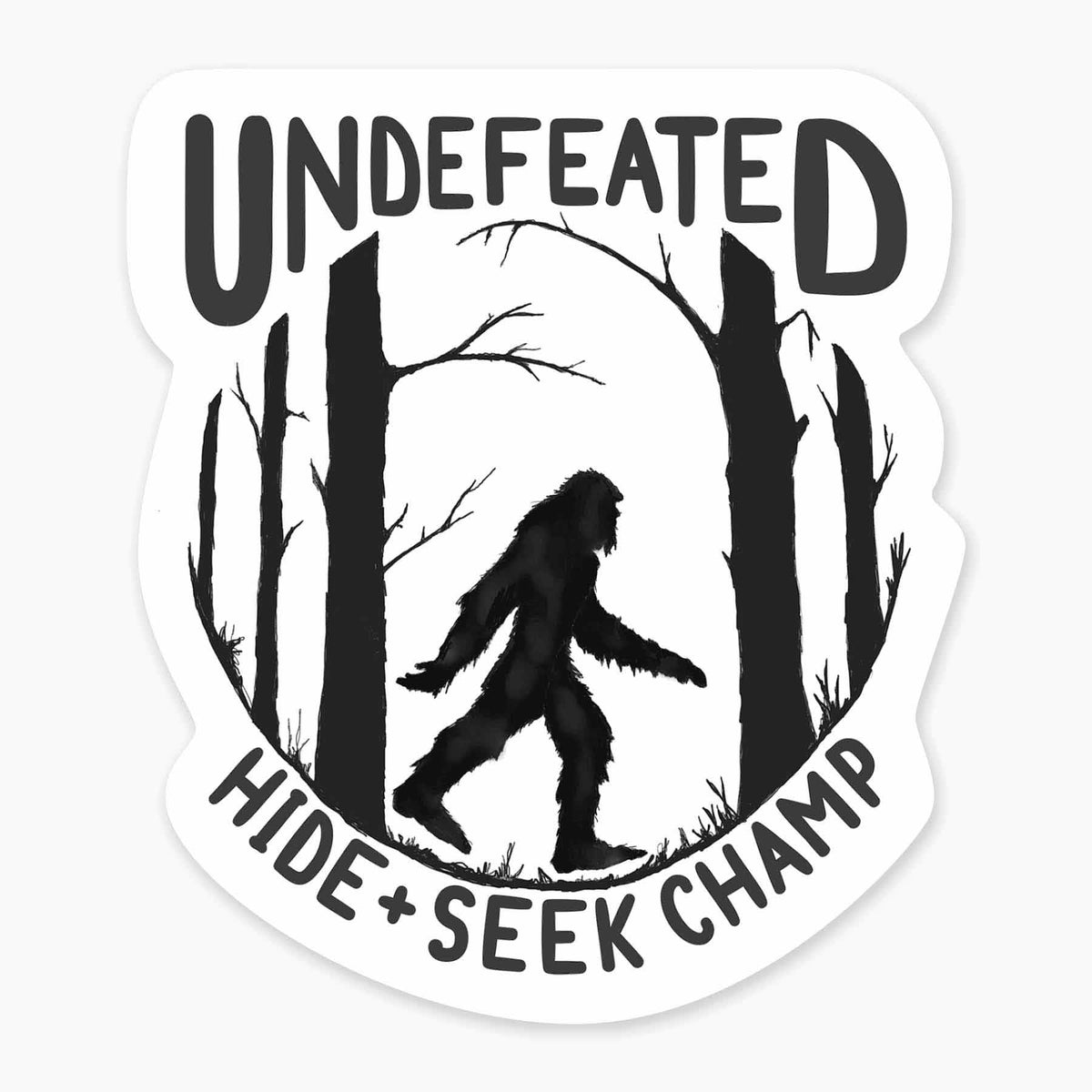 Undefeated Logo Sticker Undefeated - 3