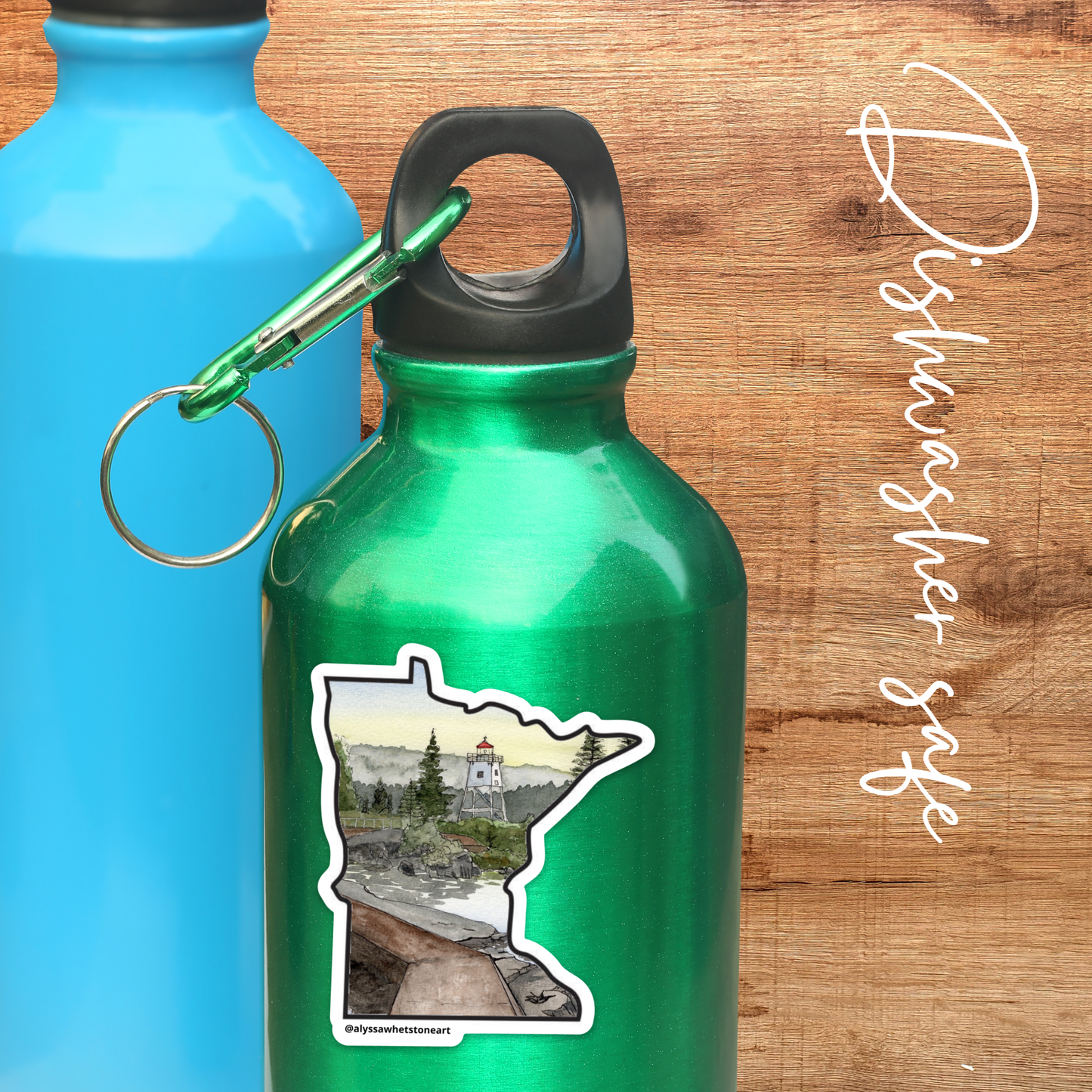 Artists Point Grand Marais - Vinyl Decal Sticker