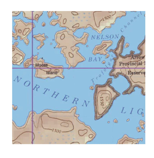 Map 24 - Northern Light Lake