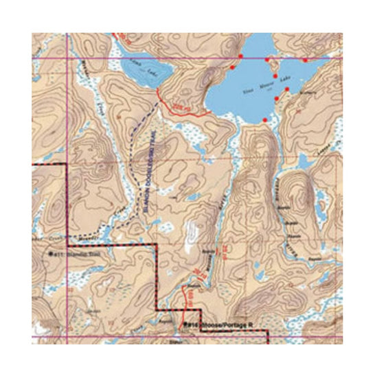 Map 12 - Moose River and Stuart Lake