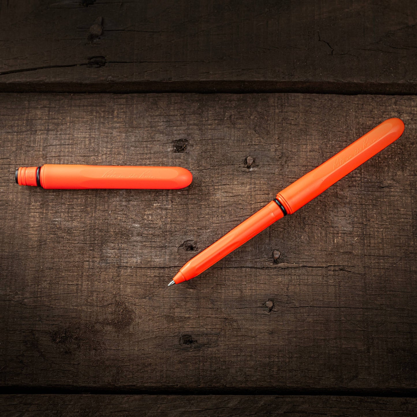 Rite in the Rain All-Weather Pocket Pen, Orange, 2 Pack