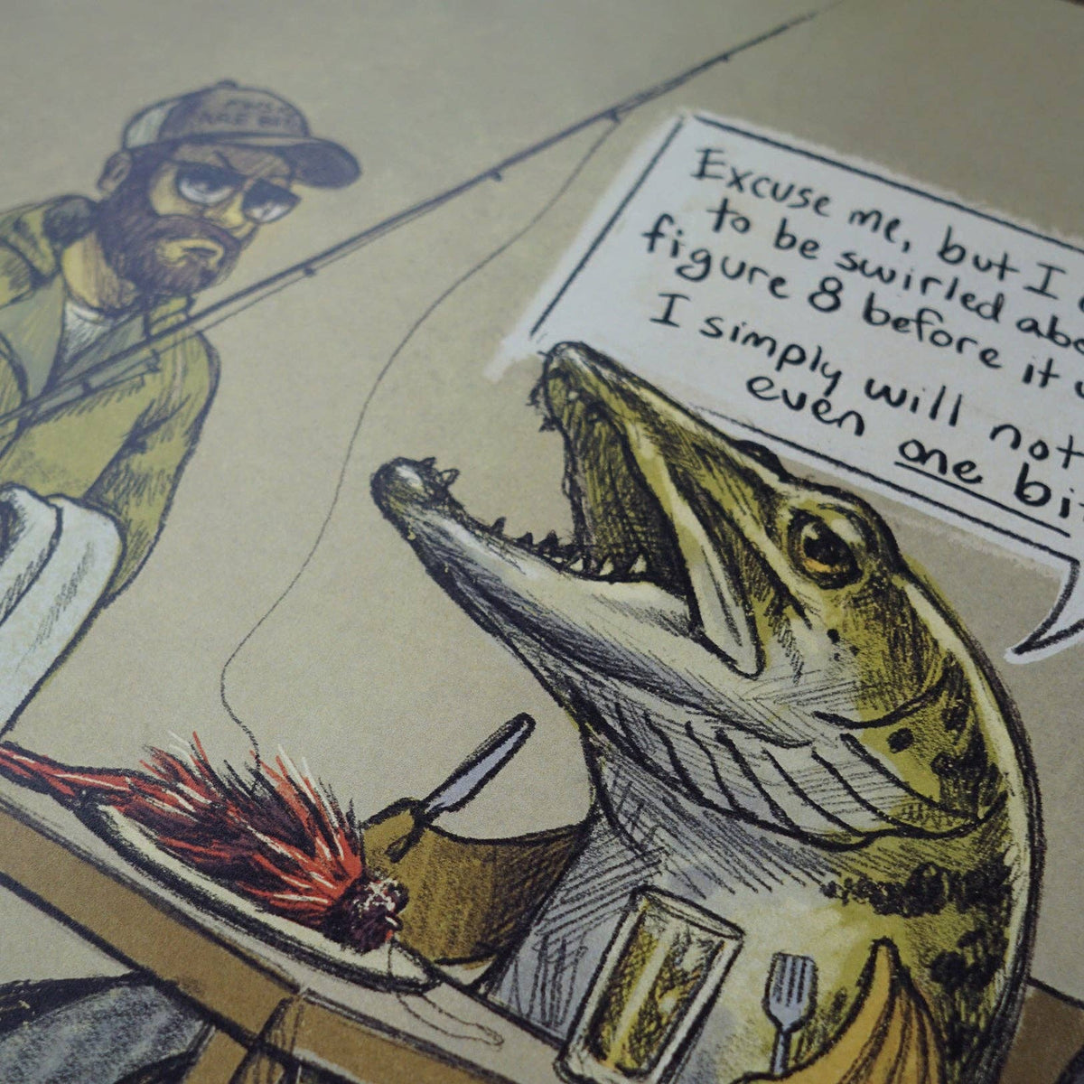 Musky Snob Print