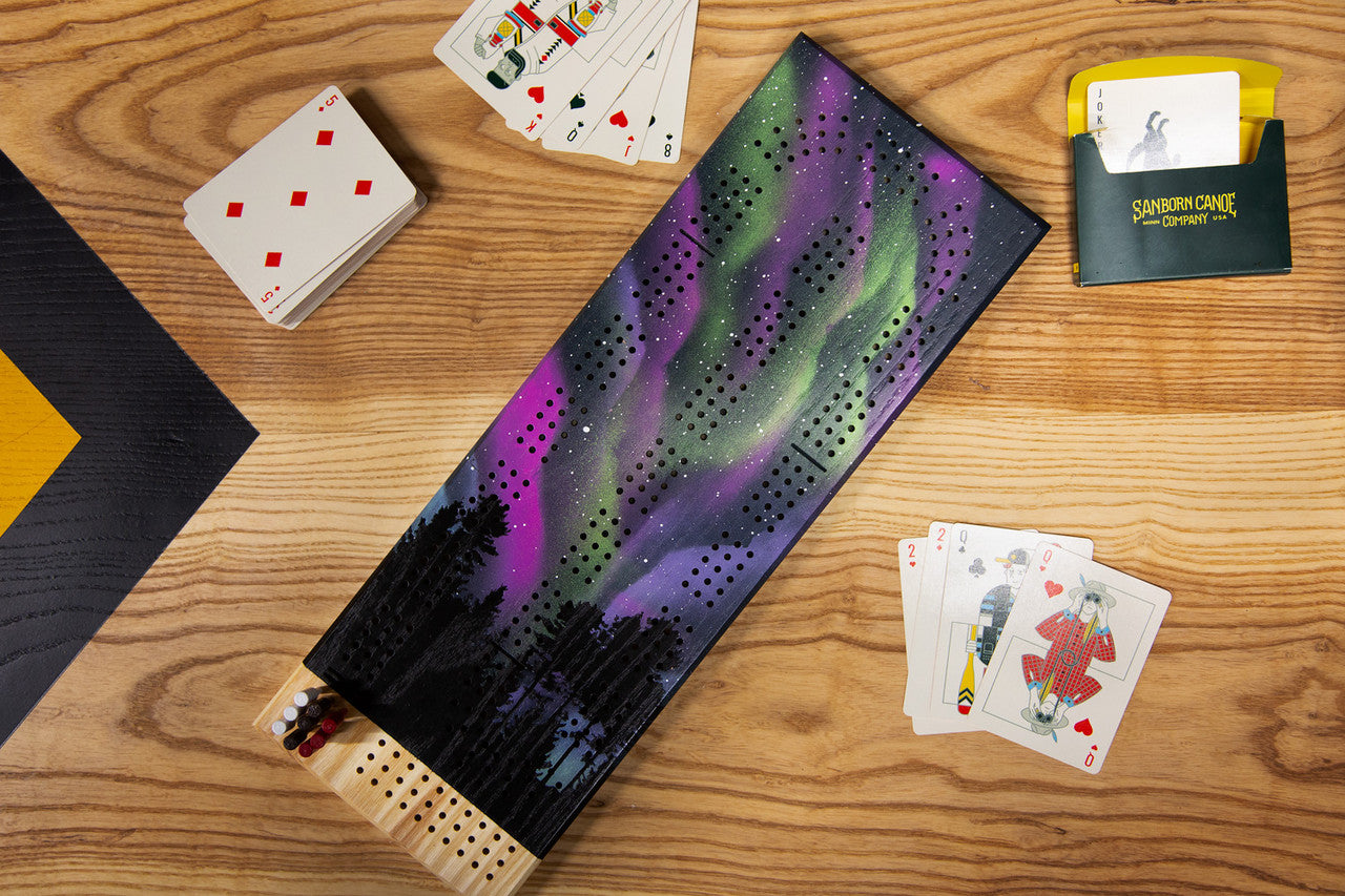 Sanborn Canoe Cribbage Boards || Minnesota Made Gifts