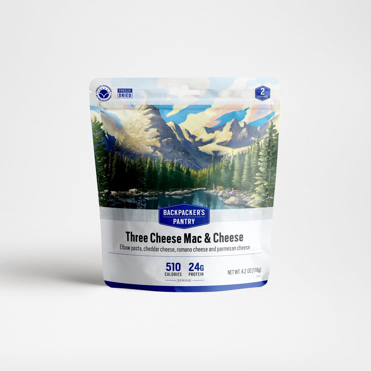 Backpacker's Pantry Three Cheese Mac & Cheese (2 Serving) || Minnesota Made Gifts
