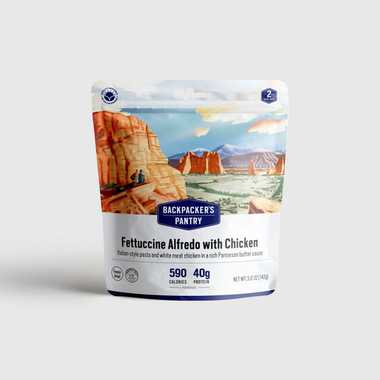 Backpackers Pantry Fettuccini Alfredo w/ Chicken (2 serving)