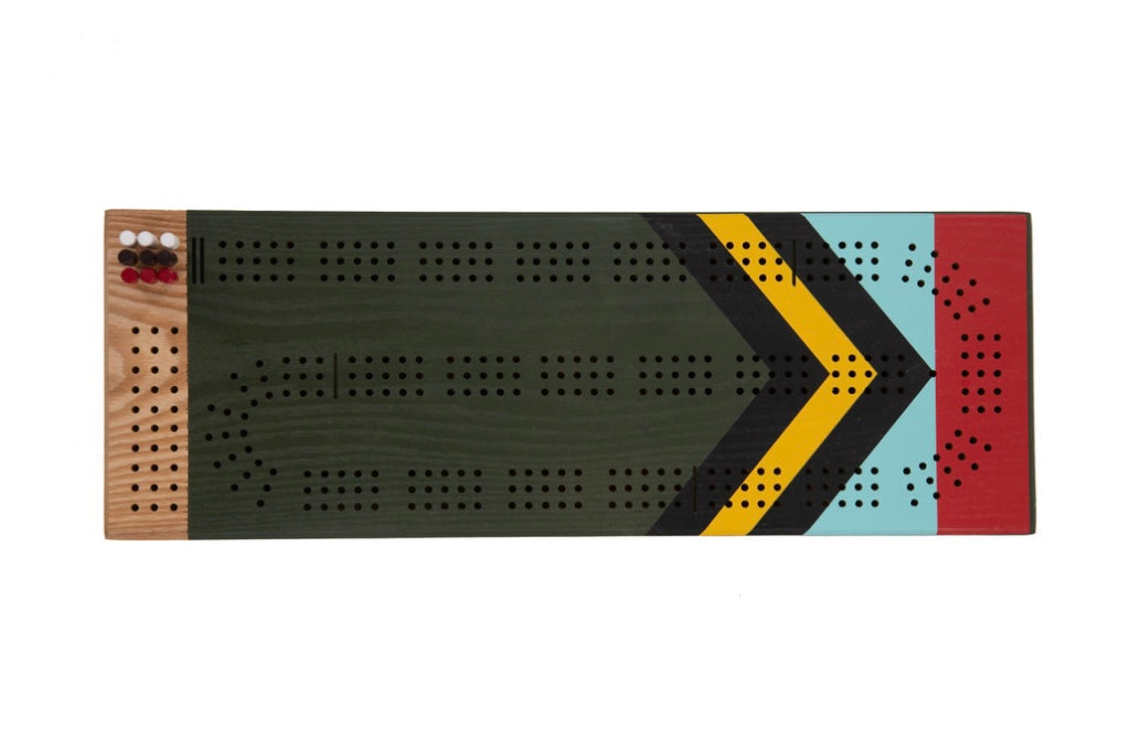 Sanborn Canoe Cribbage Boards || Minnesota Made Gifts