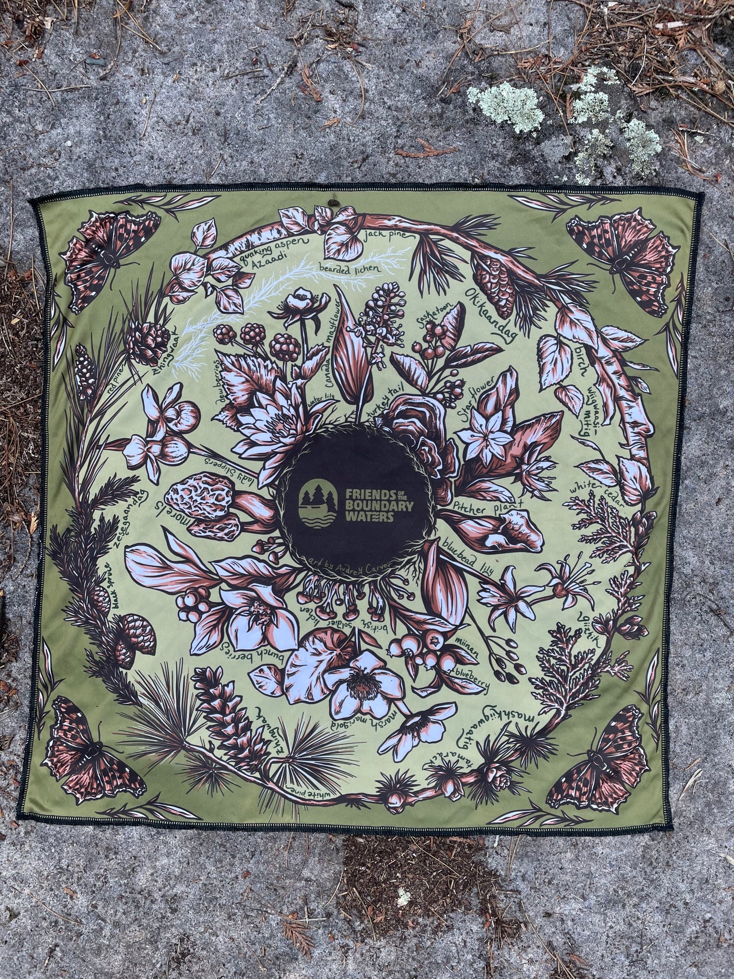 Friends of the BWCA Bandana || Minnesota Made Gifts