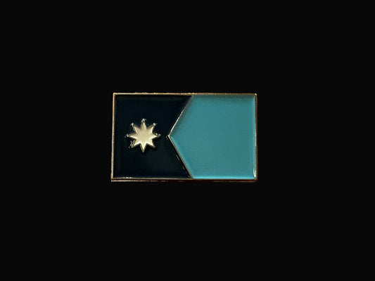 Minnesota Flag Enamel Pin (1.25") || Minnesota Made Gifts
