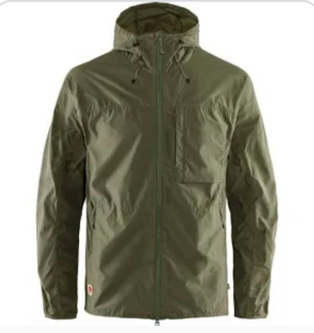 FjallRaven M High Coast Wind Jacket Green Md