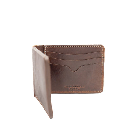 No. 9 Wallet || Mahogany