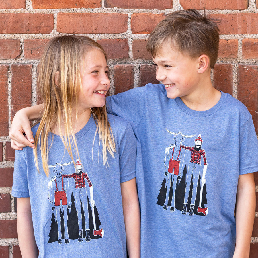 Paul + Babe Kids Shirt || Minnesota Made Gifts