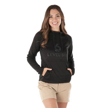 Level Six W Mist Lightweight Hoody Ink Md