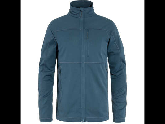 FjallRaven M Abisko Lite Fleece Jacket Indigo Blue