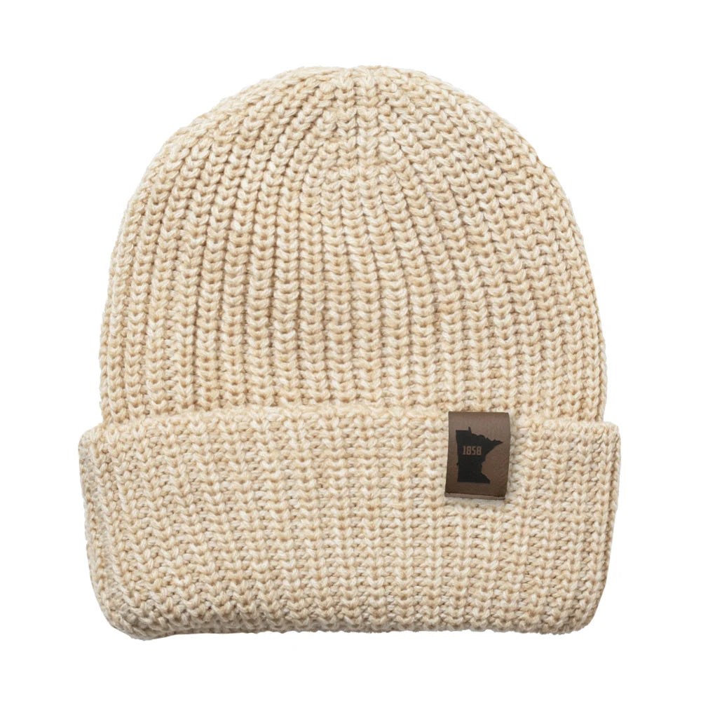 Minnesota 1858 Chunky Cuffed Beanie