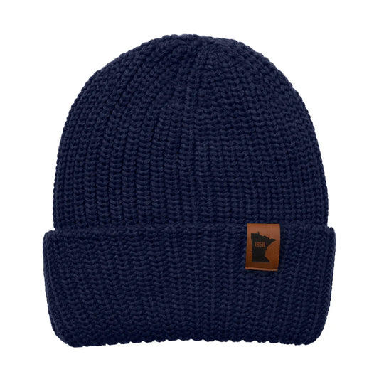 Minnesota 1858 Chunky Cuffed Beanie