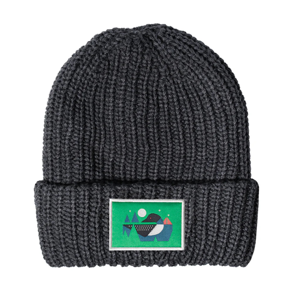 Loon Calls Chunky Cuffed Beanie || Minnesota Made Gifts